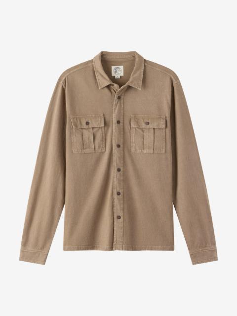 O'Neill O'Riginals Long Sleeve Button Front Knit Shirt