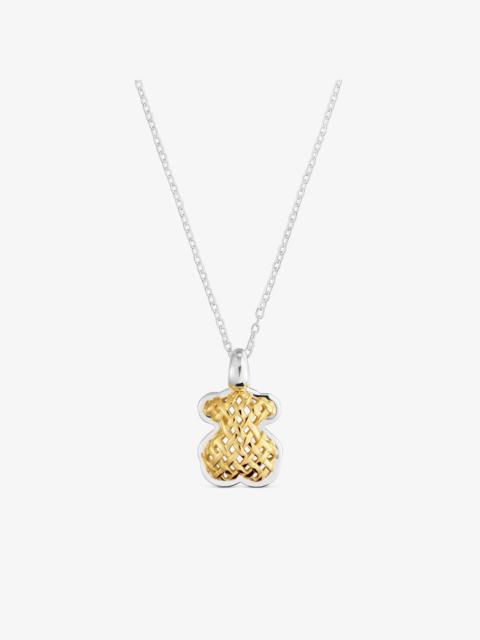 TOUS Two-tone bear Necklace TOUS Pava