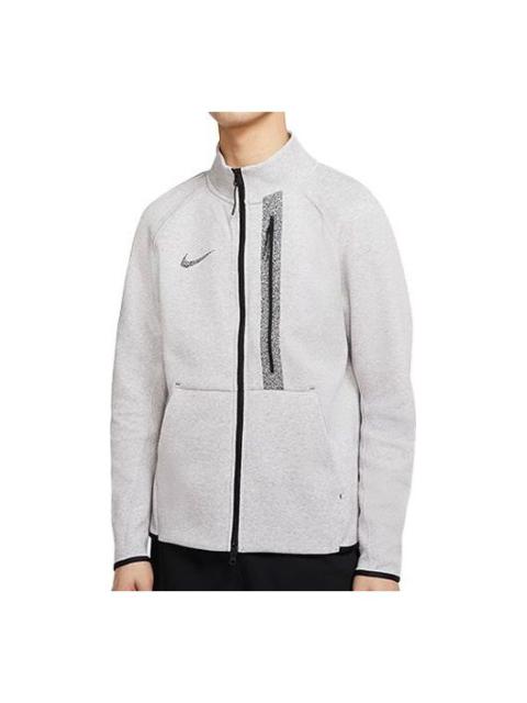 Nike Athleisure Casual Sports Stand Collar Jacket Gray CJ4501-902
