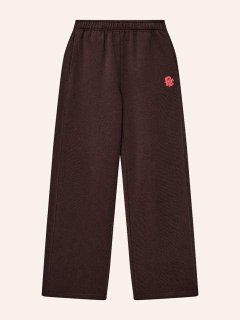 P.E NATION TIDAL TRACKPANT IN DARK PLUM
