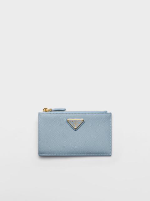 Prada Printed Saffiano leather card holder