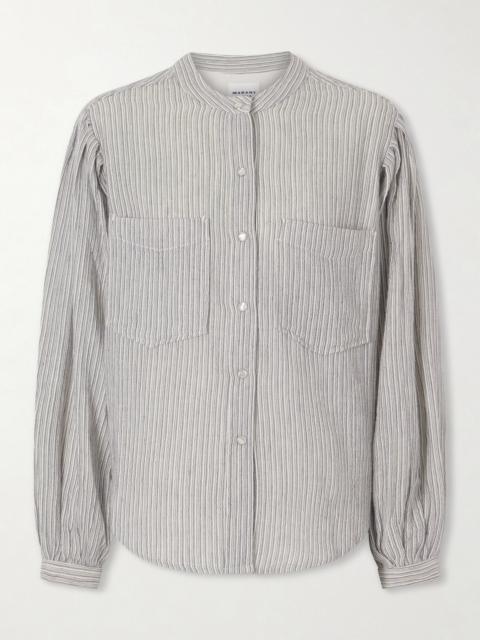 Isabel Marant Étoile Selvia Striped Cotton Shirt