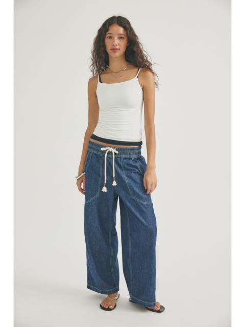 FREE PEOPLE We The Free Easy Peasy Pull-On Jeans