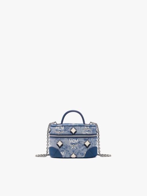 MCM Rockstar Vanity Case in Vintage Monogram Jacquard