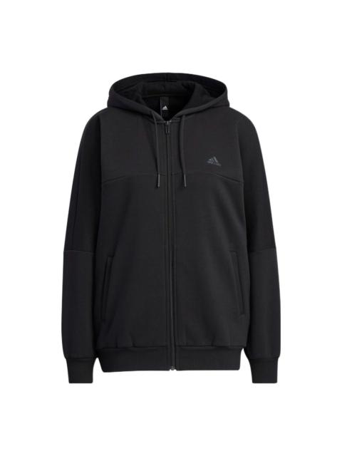 adidas (WMNS) adidas Word Fleece Hoodie 'Black' HM2814