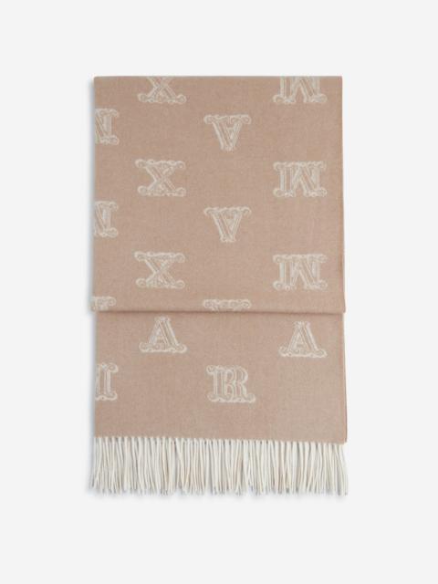 Max Mara CASHMERE SCARF LETTERS
