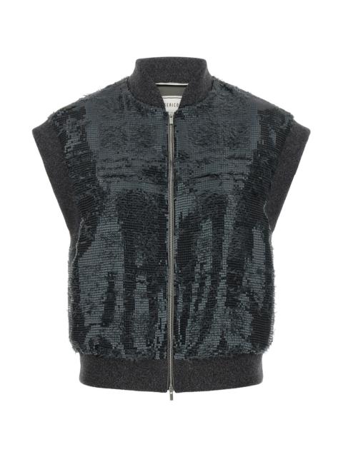 PESERICO Sequin Vest