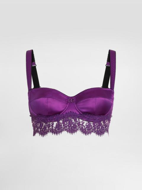 Dolce & Gabbana Lace and satin bra