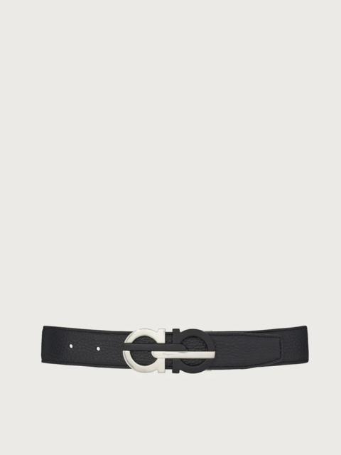 FERRAGAMO REVERSIBLE AND ADJUSTABLE GANCINI BELT
