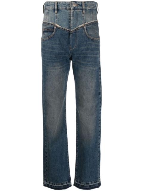 Isabel Marant Noemie straight-leg jeans