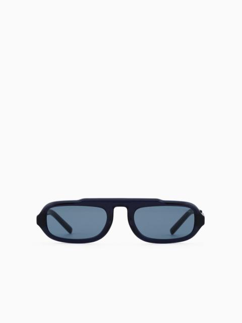 Men’s rectangular sunglasses