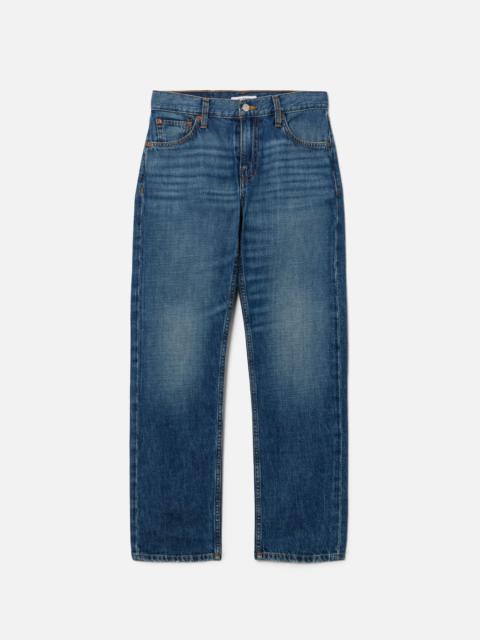 RE/DONE Mid Rise Blondie Crop - Mendocino Indigo