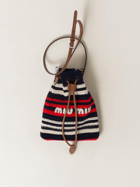 Crochet mini-bag