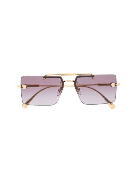 VERSACE gradient-lens sunglasses