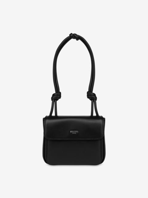 CALFSKIN KNOTS SHOULDER BAG