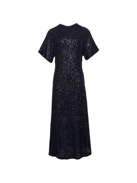 Brunello Cucinelli sequin-embellished midi dress