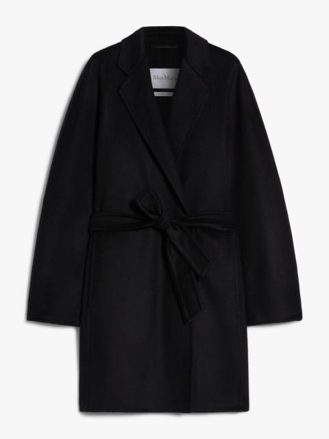 Max Mara Short cashmere wrap coat