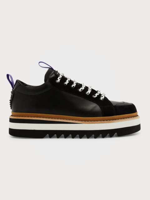 Men's City Trainer Leather Low-Top Sneakers