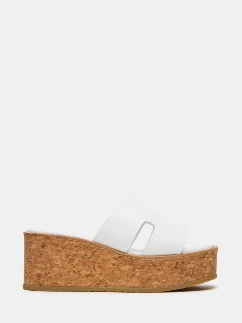 STEVE MADDEN HARMONY WHITE LEATHER