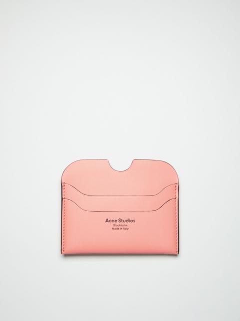 Acne Studios Card holder - Salmon pink