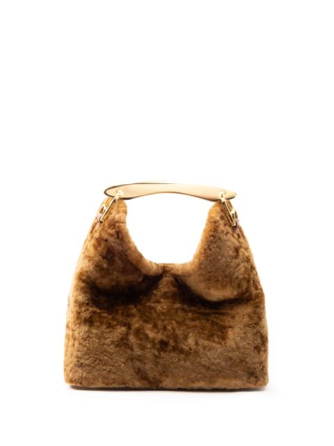 Elleme Small Boomerang Shearling Caramel