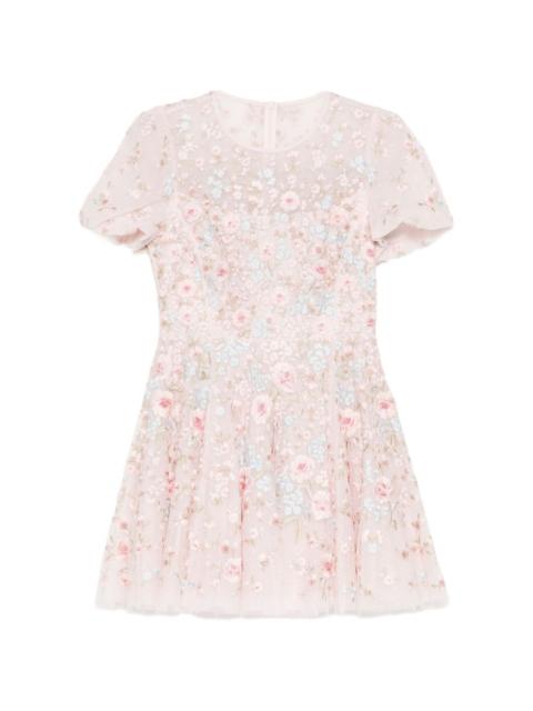 Needle & Thread floral embroidered dress