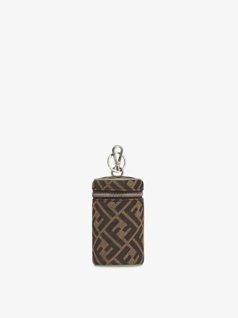 FENDI Brown fabric can holder