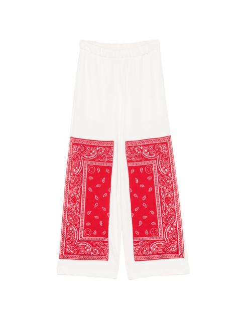 Joshua Sanders Bandana track pants