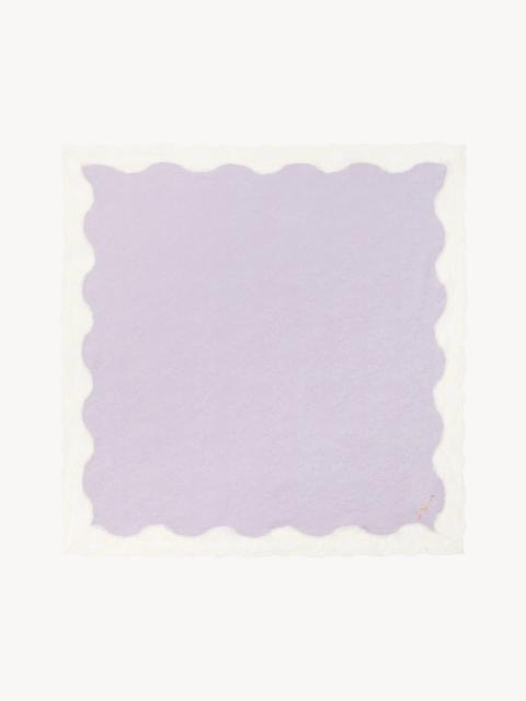 Chloé THE CHLOÉ POETIC SQUARE SCARF IN SILK & LACE