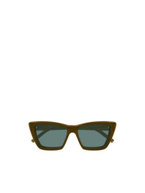SAINT LAURENT Mica Plump cat-eye sunglasses