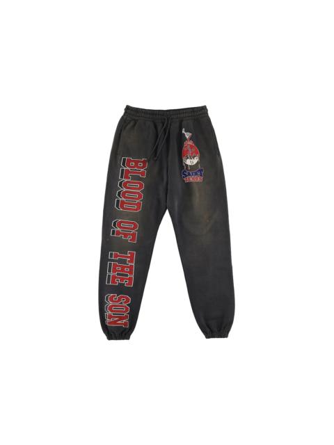 SAINT M×××××× Saint Mxxxxxx x Denim Tears Holy Grail Sweatpants Vintage Black