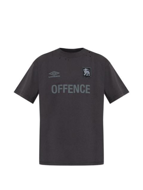 umbro logo-print T-shirt