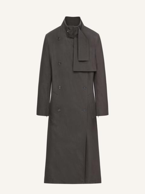 BUCKLE COTTON TRENCH COAT