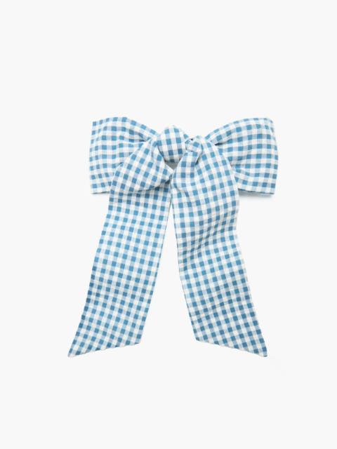Hill House Home The Belle Bow - Lagoon Gingham