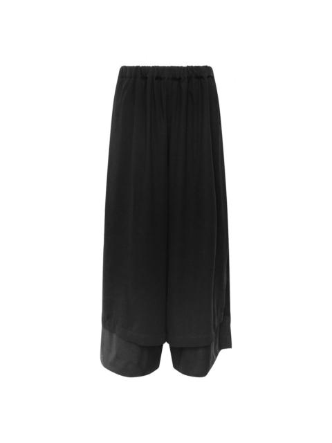 Comme Des Garçons Wide-Leg Tailored Pants