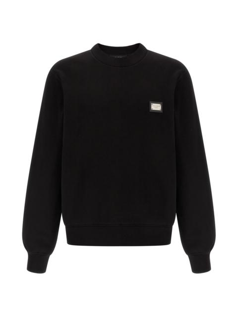 Dolce & Gabbana Logo plate sweatshirt