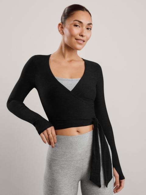 BEYOND YOGA Featherweight Waist No Time Wrap Top