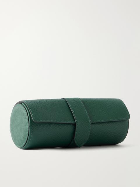 Smythson Panama Leather Watch Case