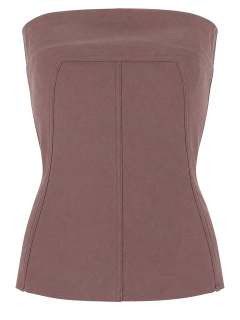 Rick Owens TOP BUSTIER IN LANA
