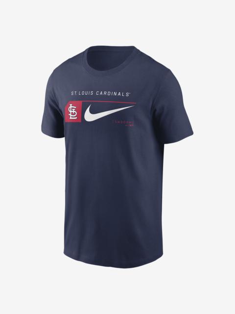 St. Louis Cardinals Team Swoosh Lockup Nike Men's MLB T-Shirt