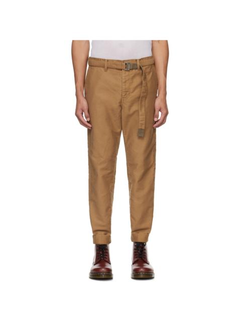 Tan Belted Trousers