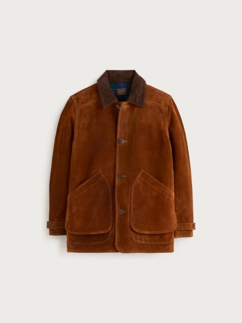 J.CREW Barn Jacket™ in Italian suede