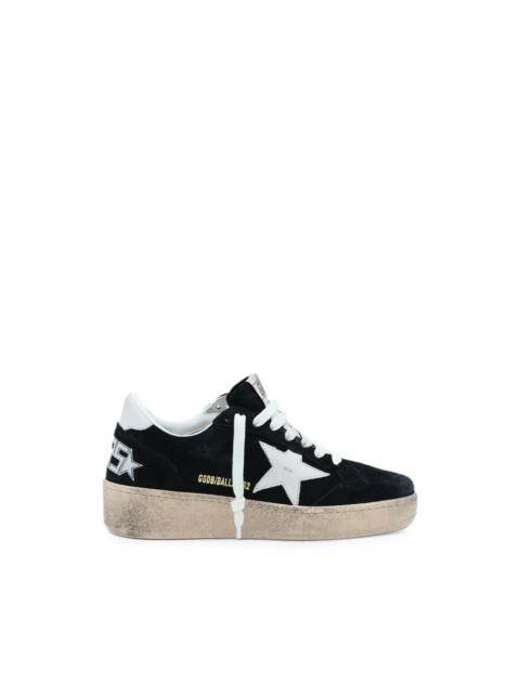 Golden Goose star-patch distressed-effect sneakers