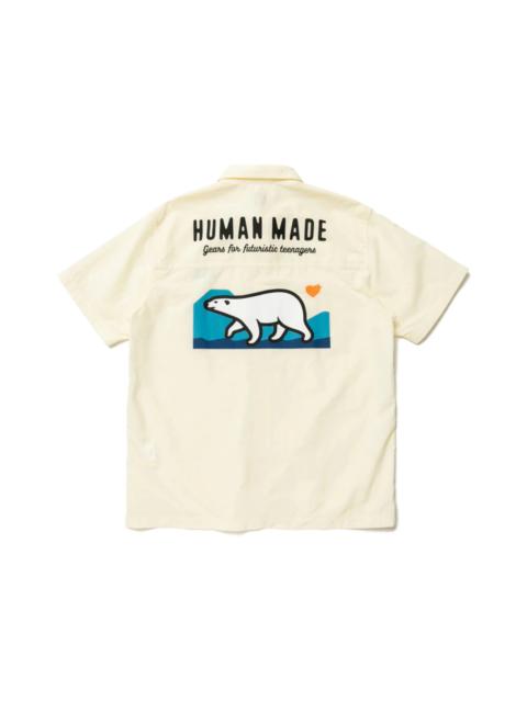 Human Made Human Made Polar Bear Camp Shirt White