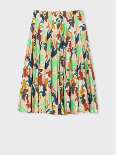 'Iris' Pleated Skirt