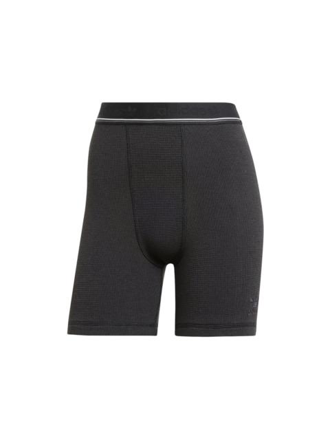 adidas adidas Women's Waffle Boxer Shorts Black
