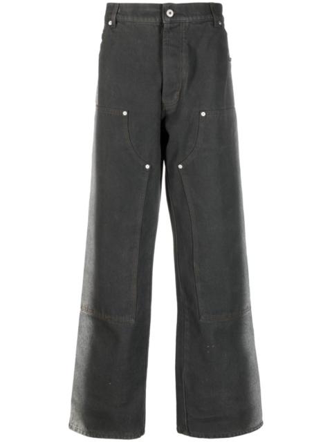 Heron Preston wide-leg denim jeans