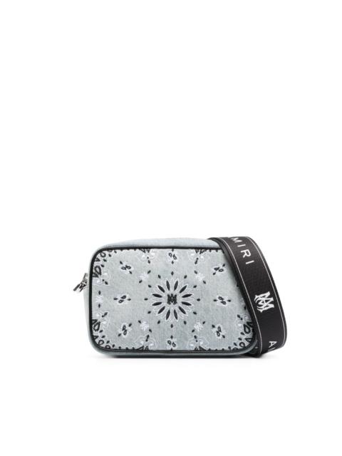 AMIRI bandana embroidery crossbody bag