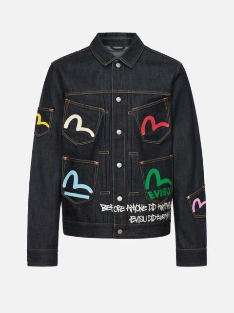 EVISU 30TH ANNIVERSARY CAPSULE COLLECTION MULTI-POCKET DENIM