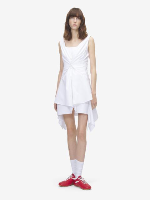 Alexander McQueen Gathered Mini Dress